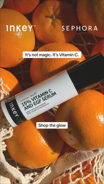 The INKEY List skincare ad